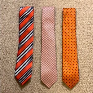 Iot of THREE men’s ties.